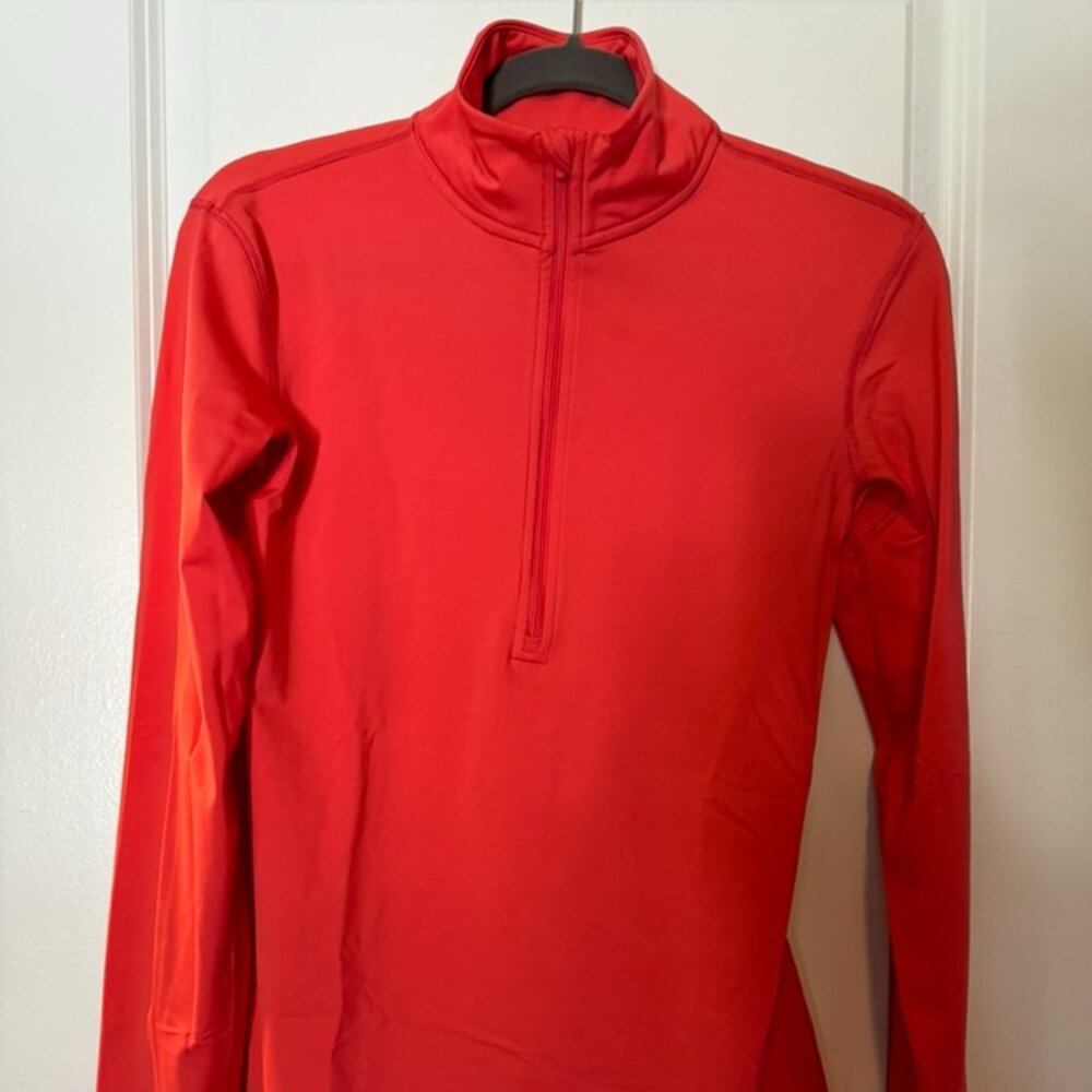 Nike Dri Fit Workout Top Base Layer Long Sleeve Quarter ¼ Zip Jacket